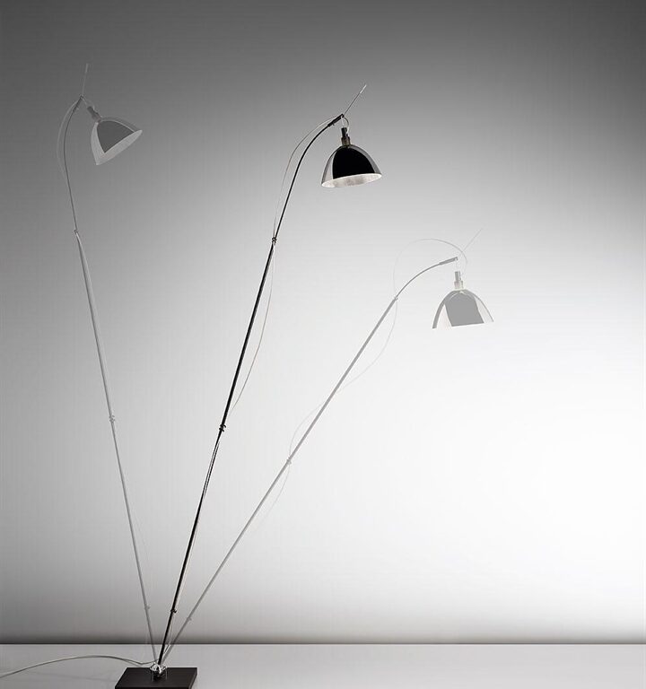 Max. Gulvlampe LED, sort