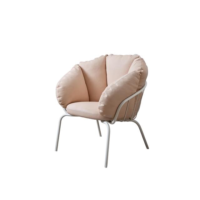 Maze Same Easy Lænestol Hvid/Natur