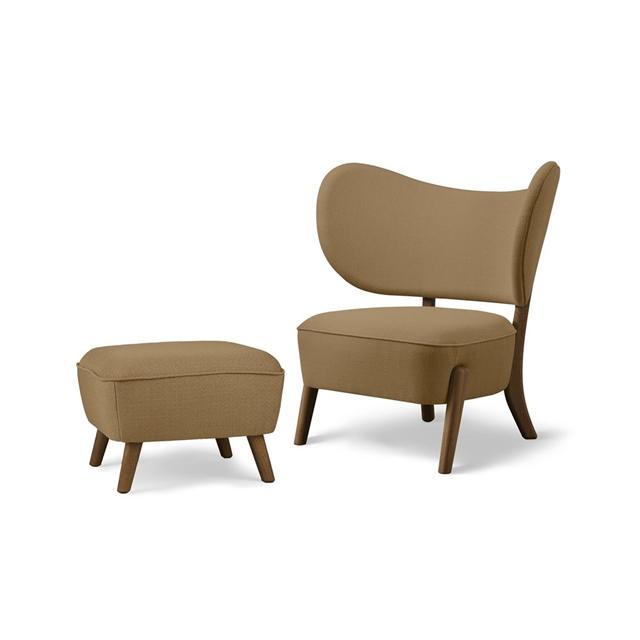 Mazo TMBO Lænestol Med Puf Kvadrat/Vidar/Røget Eg