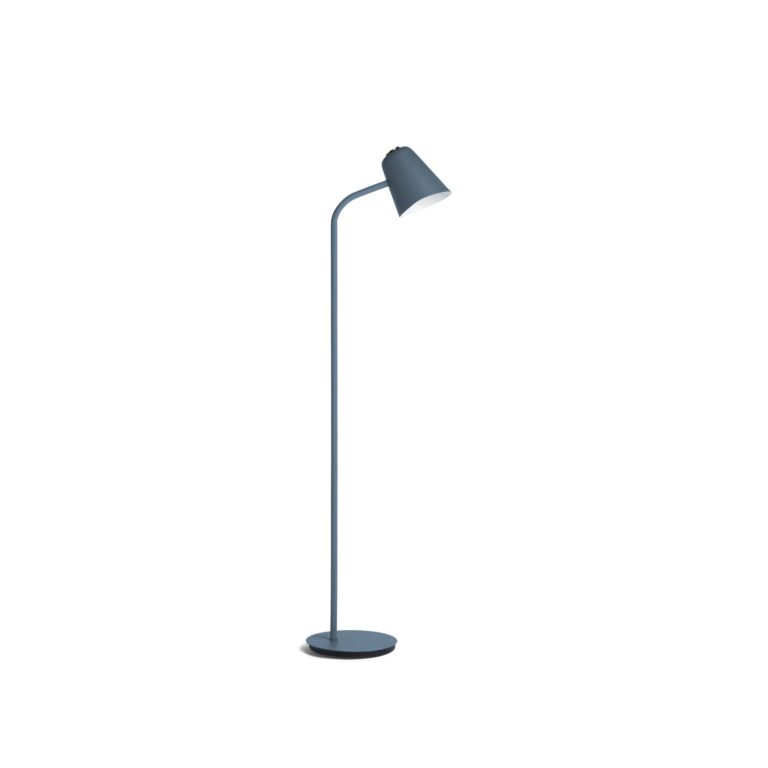 Me Gulvlampe med Dæmper Petrolblå