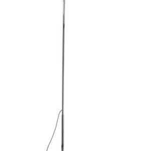 Mezzaluna gulvlampe, krom