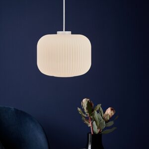 Milford 30 pendel, opal glas