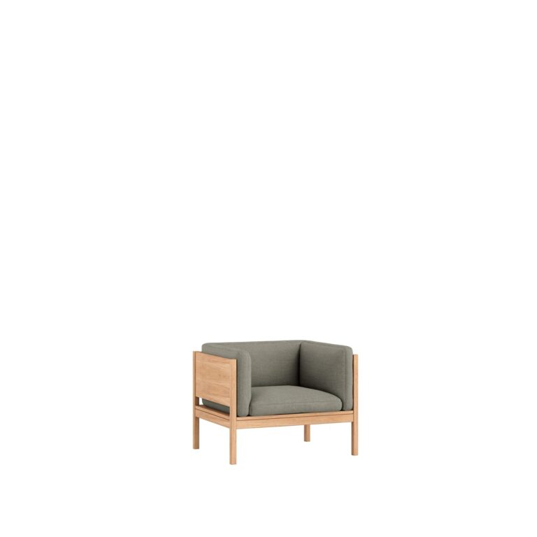 Modular Lænestol Eg/Re-Wool 128