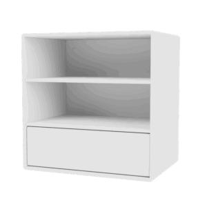 Montana Mini 1005 Reol med Skuffe New White