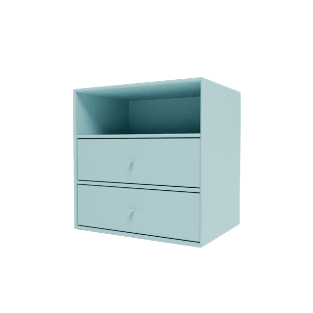 Montana Mini 1006 Reol Med 2 Skuffer 148-Flint