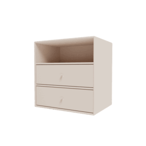 Montana Mini 1006 Reol Med 2 Skuffer 168-Clay