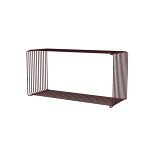 Montana Panton Wire Extended Reol 07-Black Red 70 cm x 25,7 cm