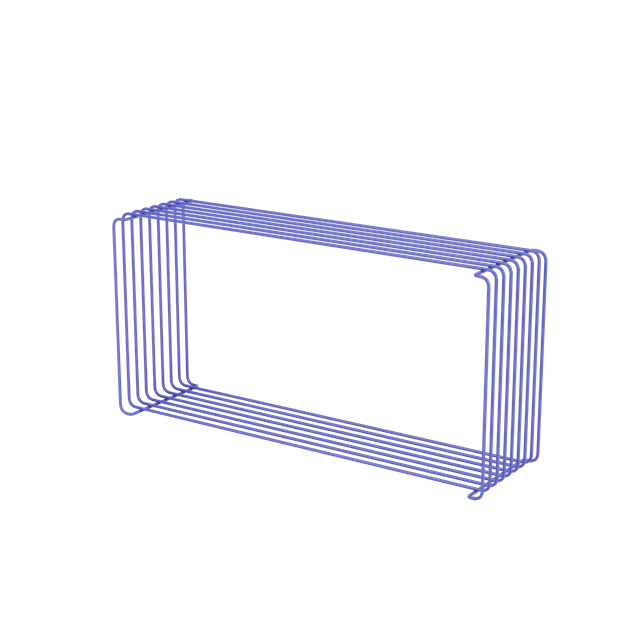 Montana Panton Wire Extended Reol 135-Monarch 70 cm x 18,8 cm