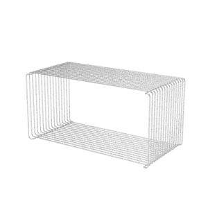 Montana Panton Wire Extended Reol 43-Chrome 70 cm x 34,8 cm