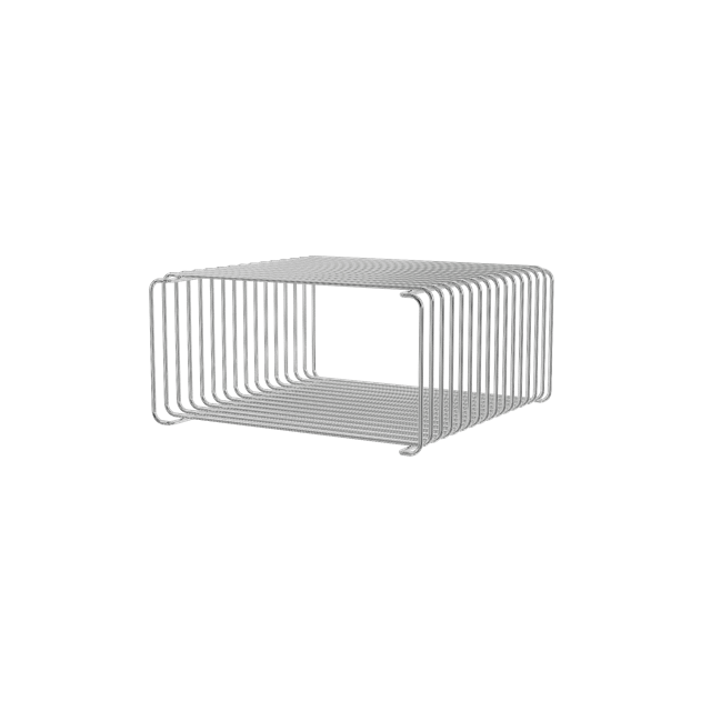 Montana Panton Wire Half Height Reol 43-Chrome 17,2 cm x 34,8 cm