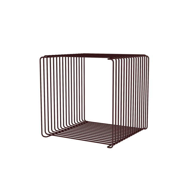 Montana Panton Wire Single Reol 07-Black Red 34,8 cm x 34,8 cm