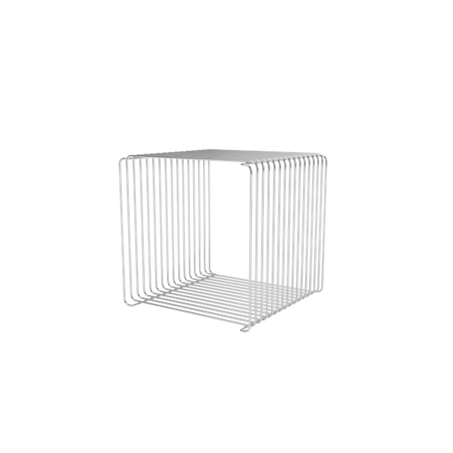 Montana Panton Wire Single Reol 43-Chrome 34,8 cm x 34,8 cm