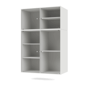 Montana Selection RIPPLE III Vitrineskab 01-White