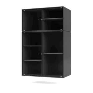 Montana Selection RIPPLE III Vitrineskab 04-Anthracite