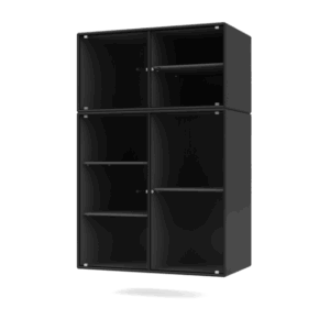 Montana Selection RIPPLE III Vitrineskab 05-Black