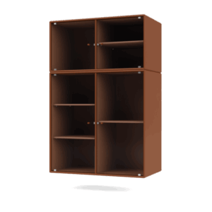 Montana Selection RIPPLE III Vitrineskab 146-Hazelnut