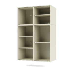 Montana Selection RIPPLE III Vitrineskab 150-Vanilla