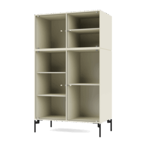 Montana Selection RIPPLE III Vitrineskab 150-Vanilla/03-Sort