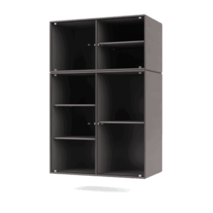 Montana Selection RIPPLE III Vitrineskab 35-Coffee