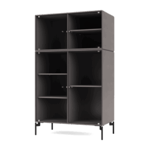 Montana Selection RIPPLE III Vitrineskab 35-Coffee/03-Sort