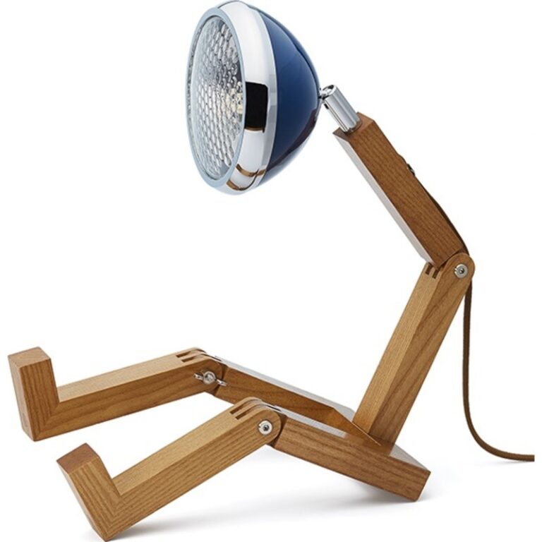 Mr Wattson bordlampe, blå