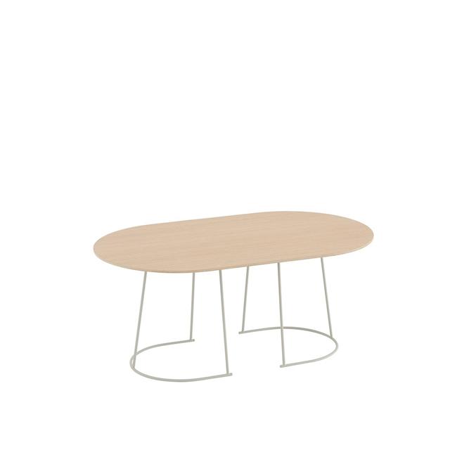 Muuto Airy Sofabord Mellem Lakeret Eg/Off White