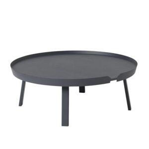 Muuto Around Sofabord Anthracite Ekstra Stor
