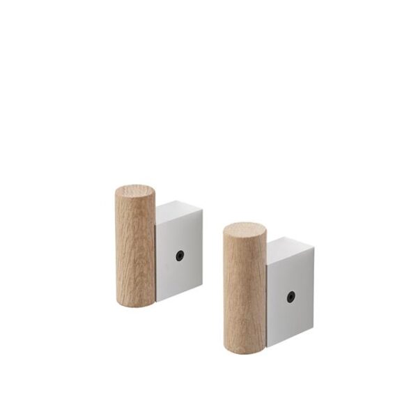 Muuto Attach Knage Eg/Aluminum 2 Stk.