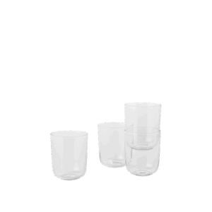 Muuto Corky Glas 4 Stk Klar 10 cm