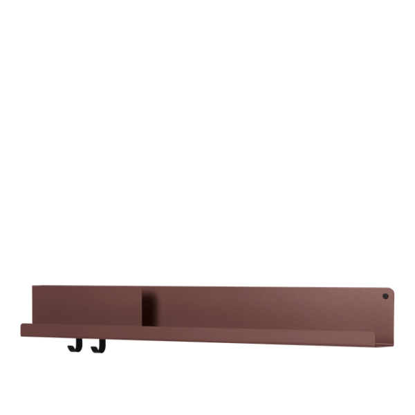 Muuto Folded Hylde 96x13 Deep Red