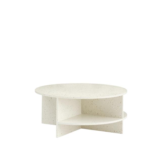 Muuto Halves Sofabord Off-White/Terrazzo