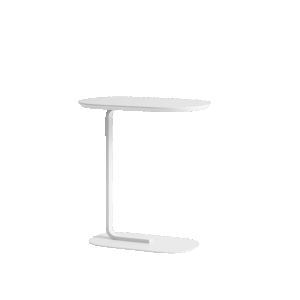 Muuto Relate Sofabord 60,5 cm Råhvid
