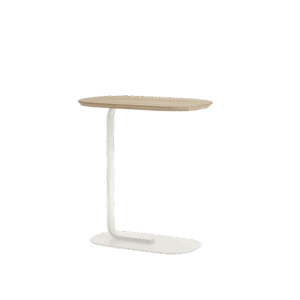 Muuto Relate Sofabord 60,5 cm Solid Eg/Råhvid