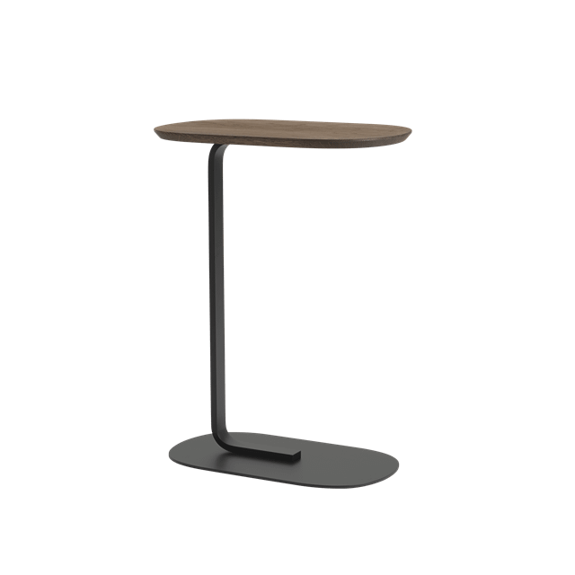 Muuto Relate Sofabord 73,5 cm Røget Eg/Sort