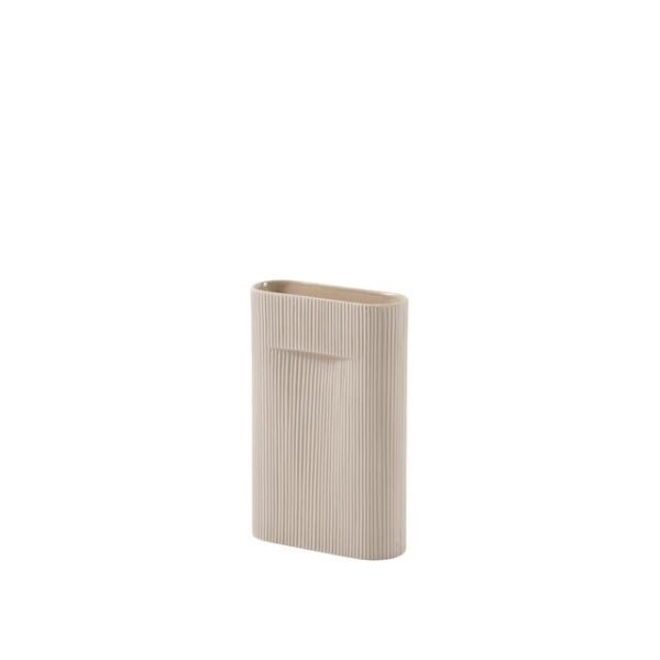 Muuto Ridge Vase Beige H35 cm