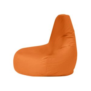 NORDVÄRK Drop L udendørs sækkestol - orange polyester