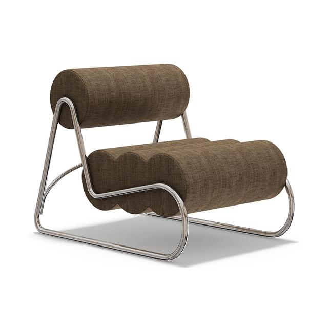 NORR11 Fave Lænestol Krom/Giada 09/1