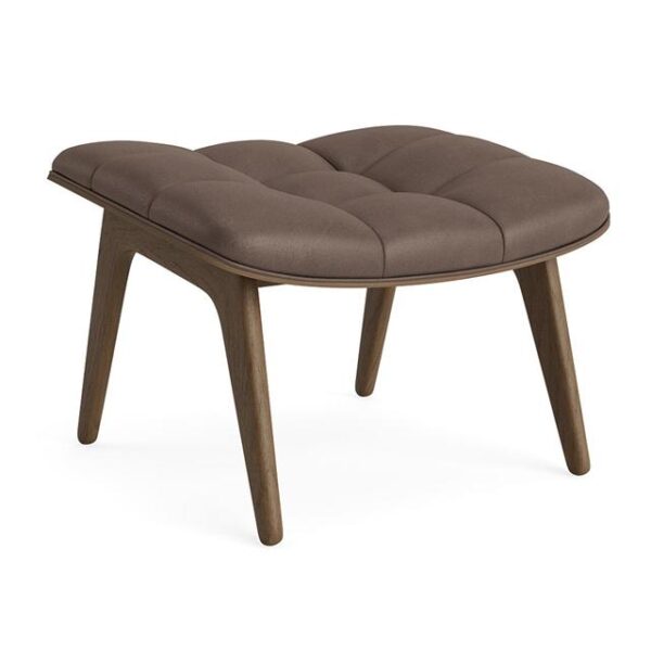 NORR11 Mammoth Ottoman Lys Røget Egetræ/Dark Brown 21001