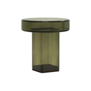 NORR11 Naked Sidebord H49 Flaskegrøn/Glas