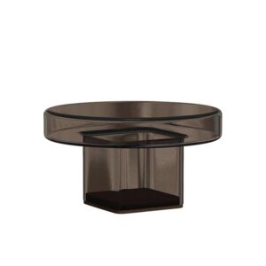 NORR11 Naked Sofabord H30 Smoke/Glas