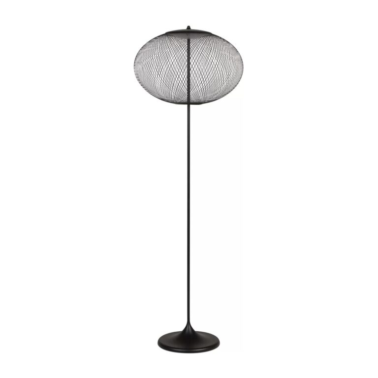 NR2 Gulvlampe Medium Sort