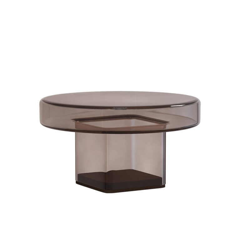 Naked Sofabord H30 Smoke/Glas