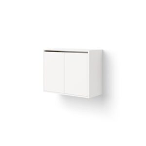 New Works Cabinet Reol Høj Med Døre Hvid