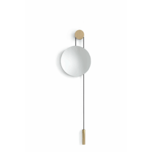 New Works Rise and Shine Spejl Eg med Messing Vægt