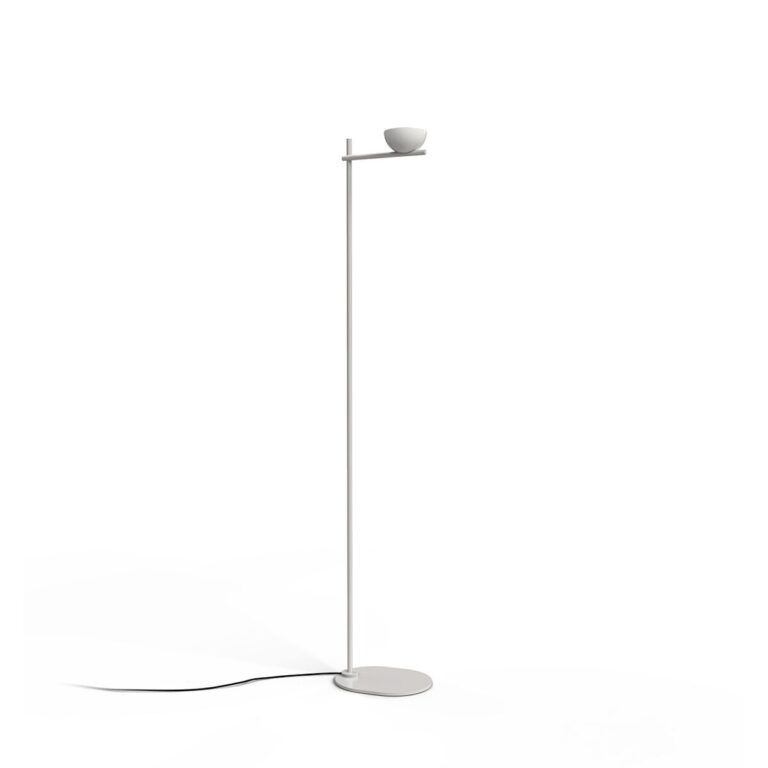 Nido Gulvlampe Poleret H158 Hvid