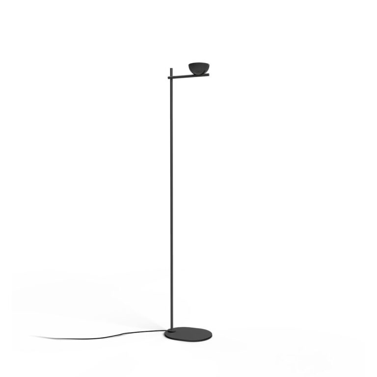 Nido Gulvlampe Poleret H158 Sort