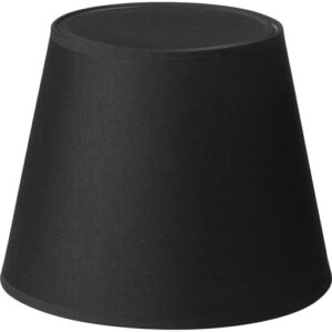 Nielsen Light Emma Domus lampeskærm, sort, H20 cm