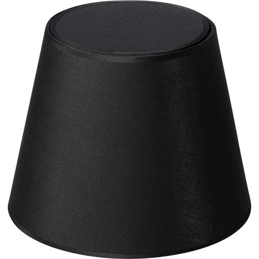 Nielsen Light Emma Domus lampeskærm, sort/guld, H20 cm