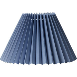 Nielsen Light Emma Hacienda Plisse lampeskærm, blå, H15 cm