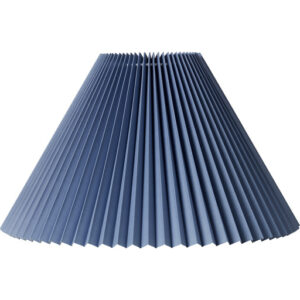 Nielsen Light Emma Hacienda Plisse lampeskærm, blå, H27 cm